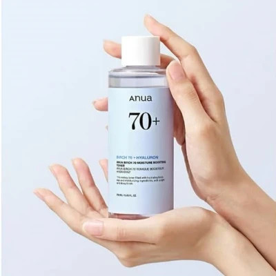 تونر پاککننده صورت آنوا مدل birch70+hyaluron-قسطی