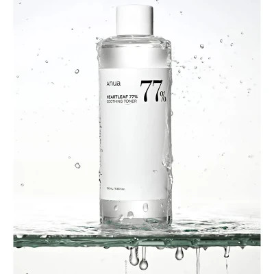 تونر تسکین دهنده و آبرسان مدل Heartleaf آنوا-قسطی
