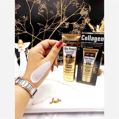 ضدآفتاب کلاژن بی رنگ spf60 - قسطی