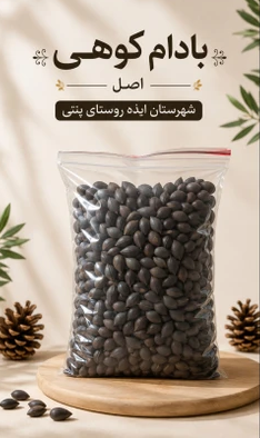 بادام کوهی شیرین شهرستان ایذه ـ قسطی - 2کیلوگرم